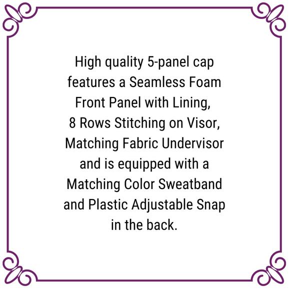 One Baby Trucker Hat Black & White Sister Bear  NEW - Picture 3 of 6